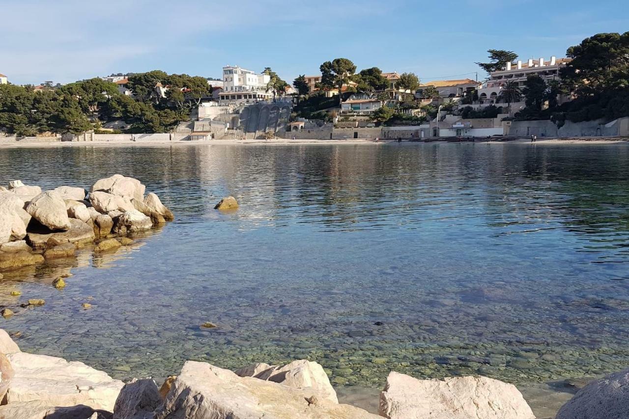 Studio Avec Grand Balcon- Residence De Caractere Bandol Eksteriør bilde